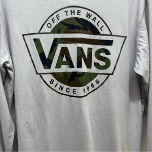 NWT - Boys Long Sleeve Vans Off the Wall Shirt Size XL